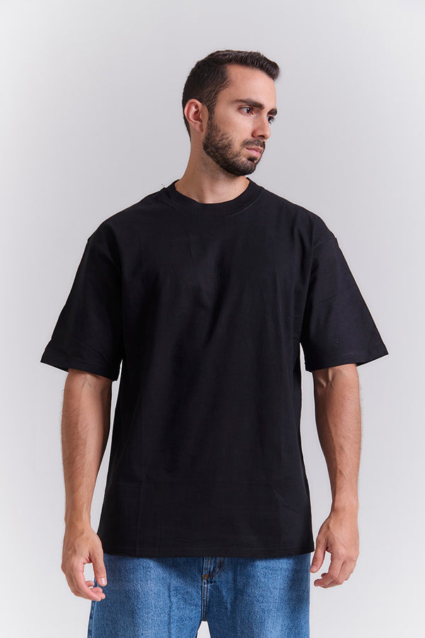 Camiseta oversize negra