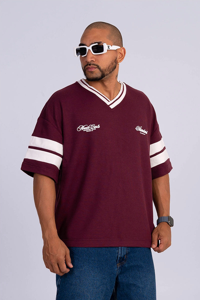 Camiseta boxy fit monte carlo