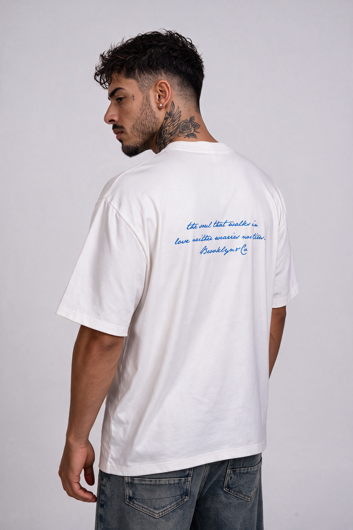 Camiseta algodón oversize wearies