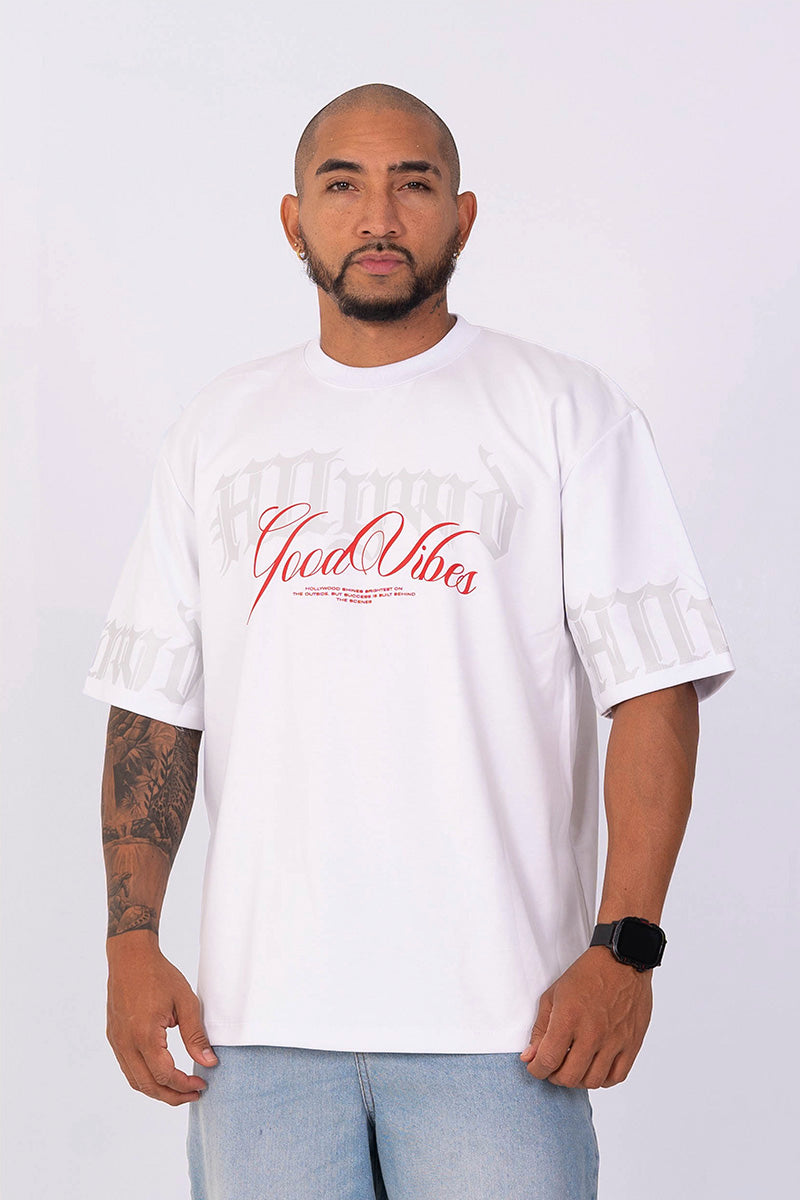 Camiseta oversize vibes