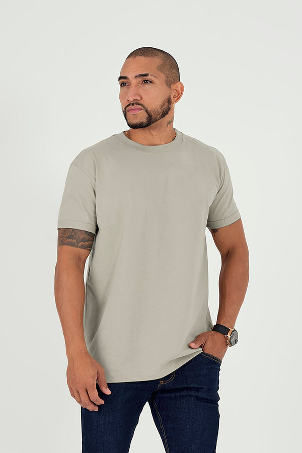 Camiseta basica cm gris