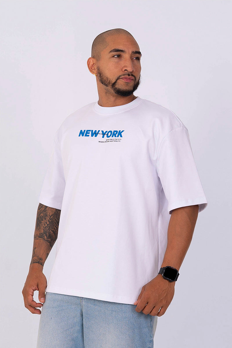 Camiseta pandora oversize new york
