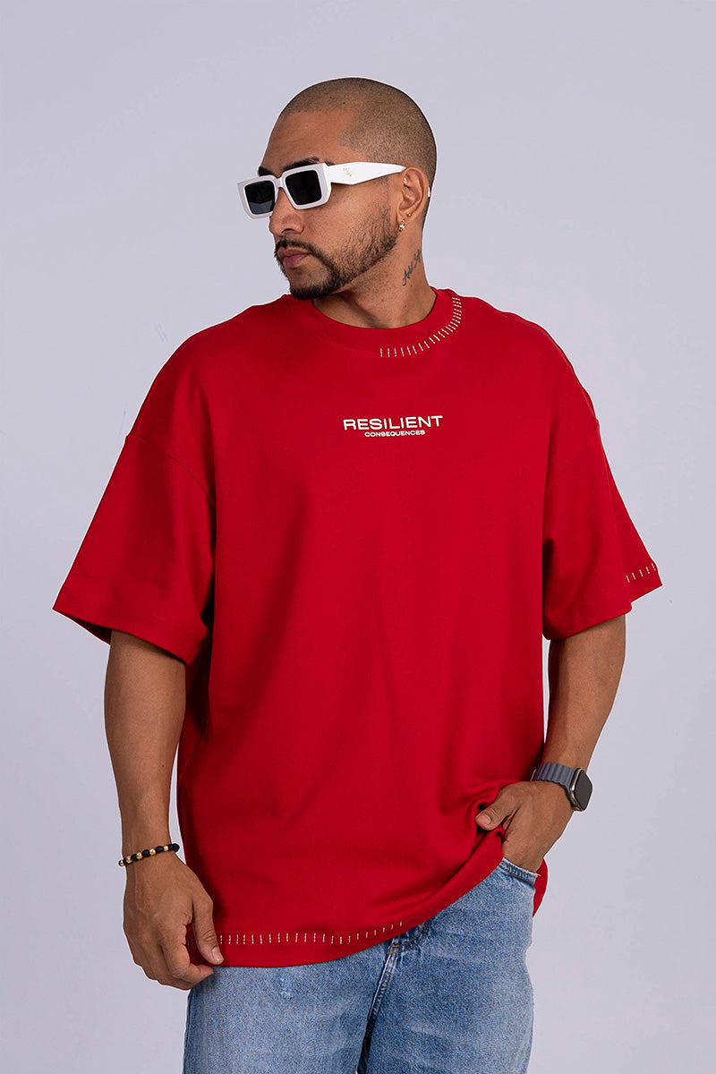 Camiseta oversize resilient