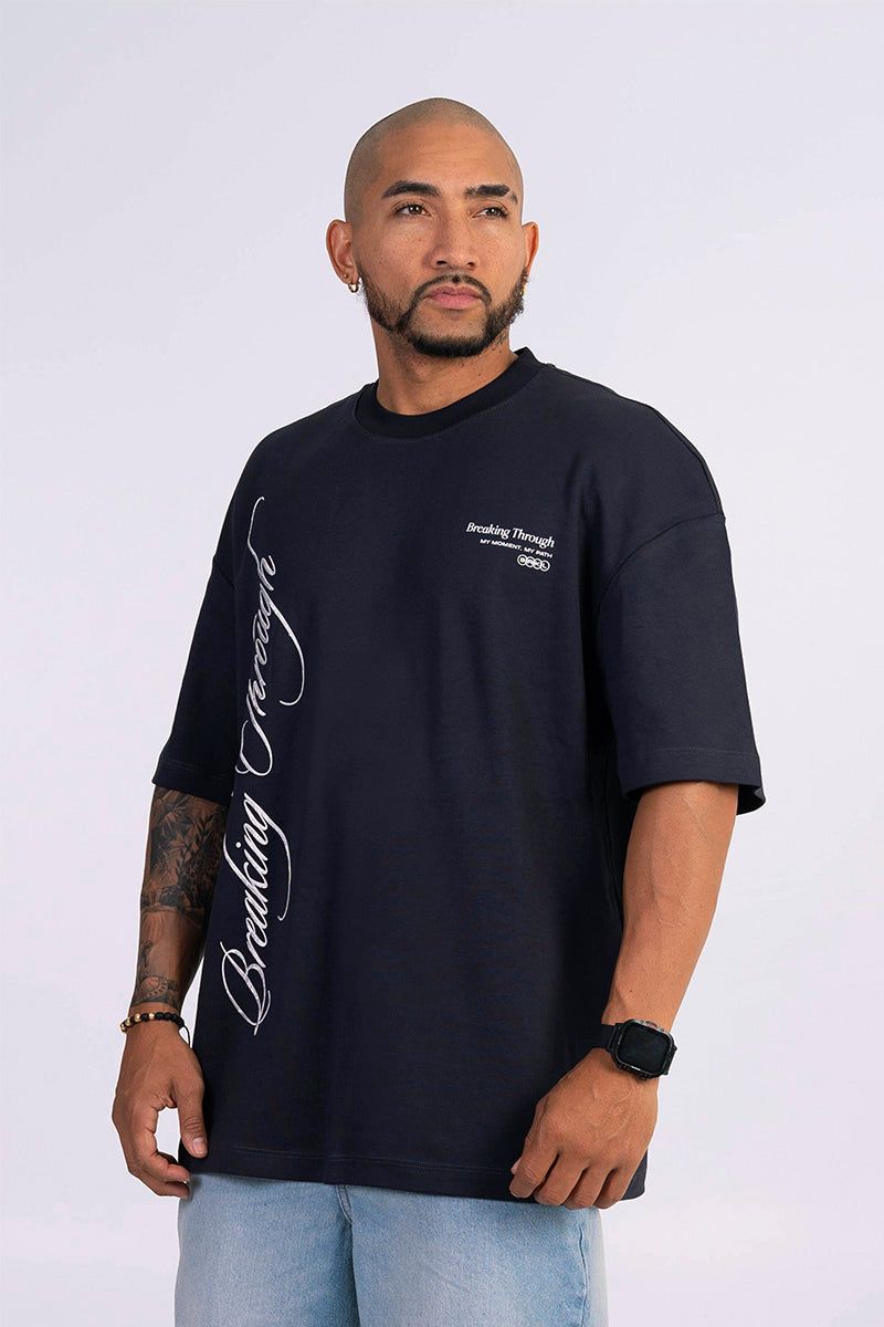 Camiseta oversize breaking