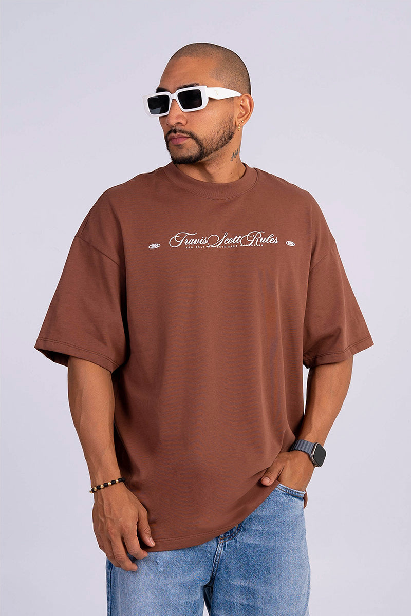 Camiseta oversize scott