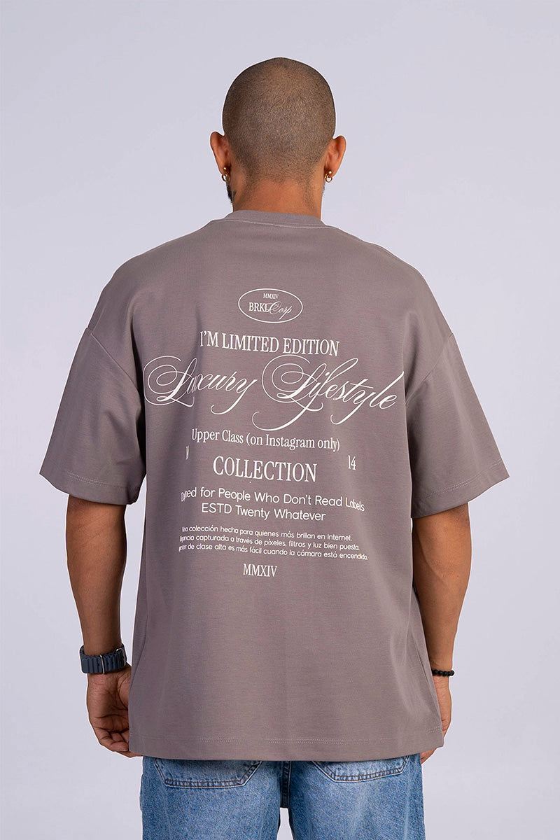 Camiseta oversize luxury