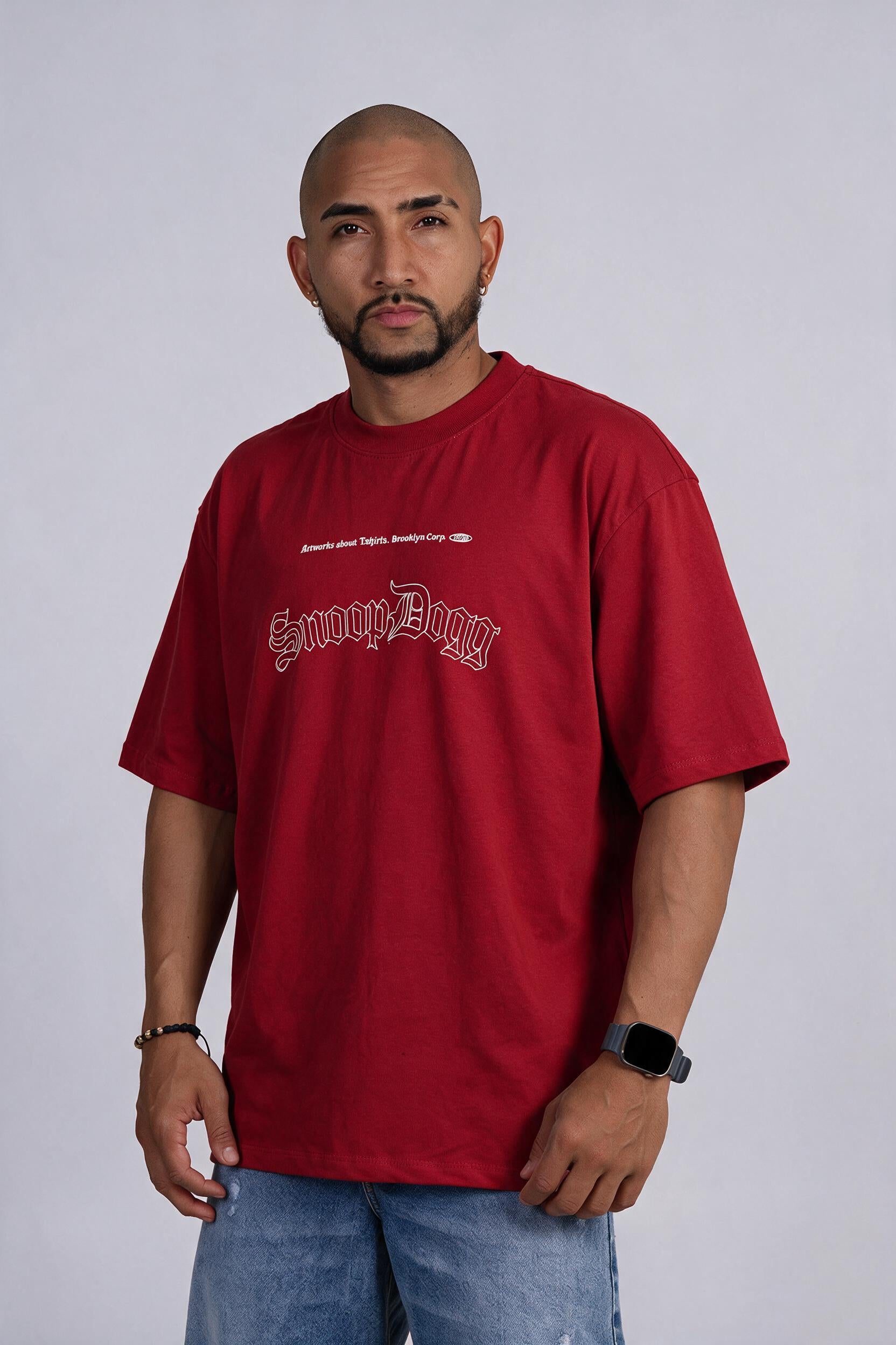 Camiseta oversize snoop dog