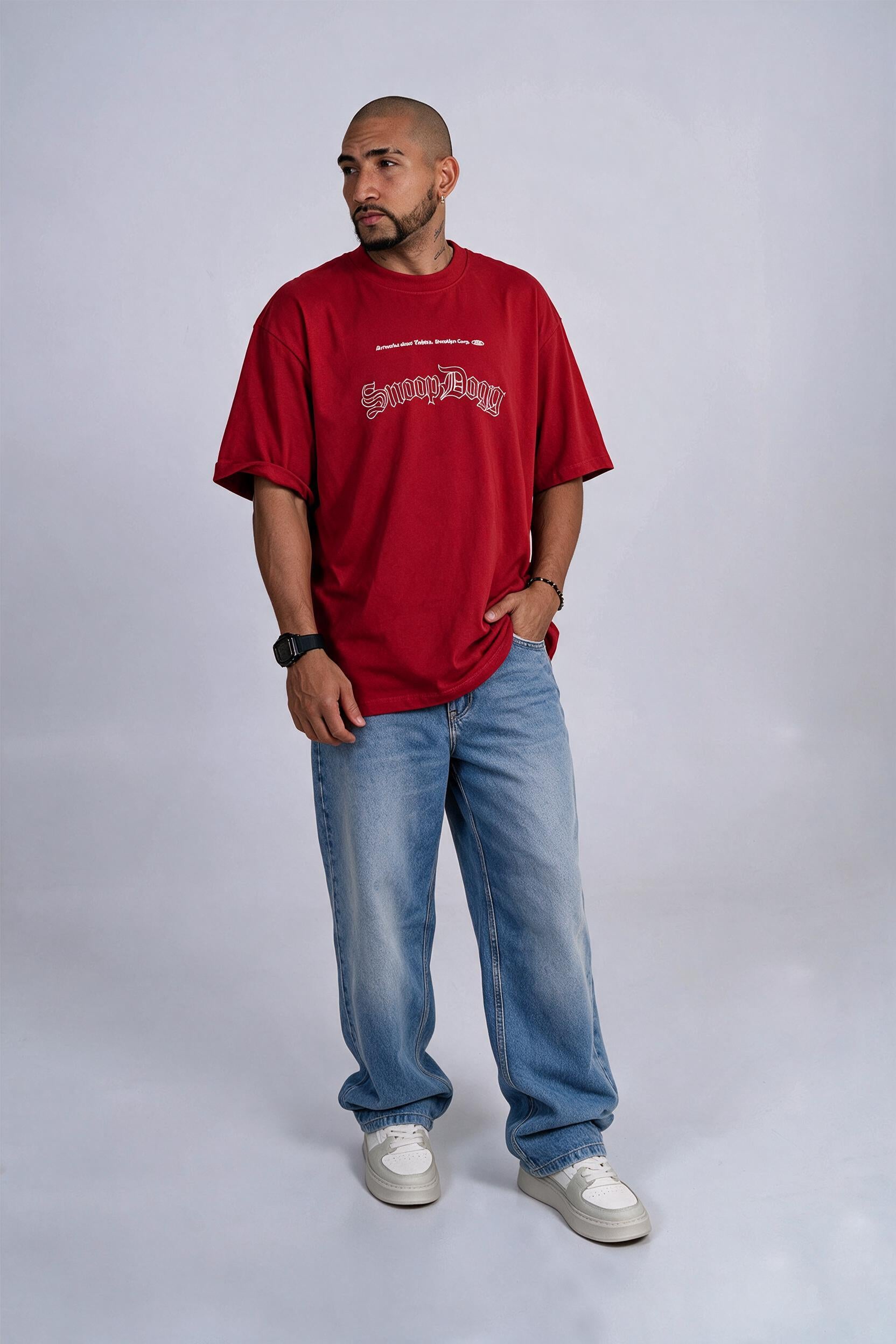 Camiseta oversize snoop dog