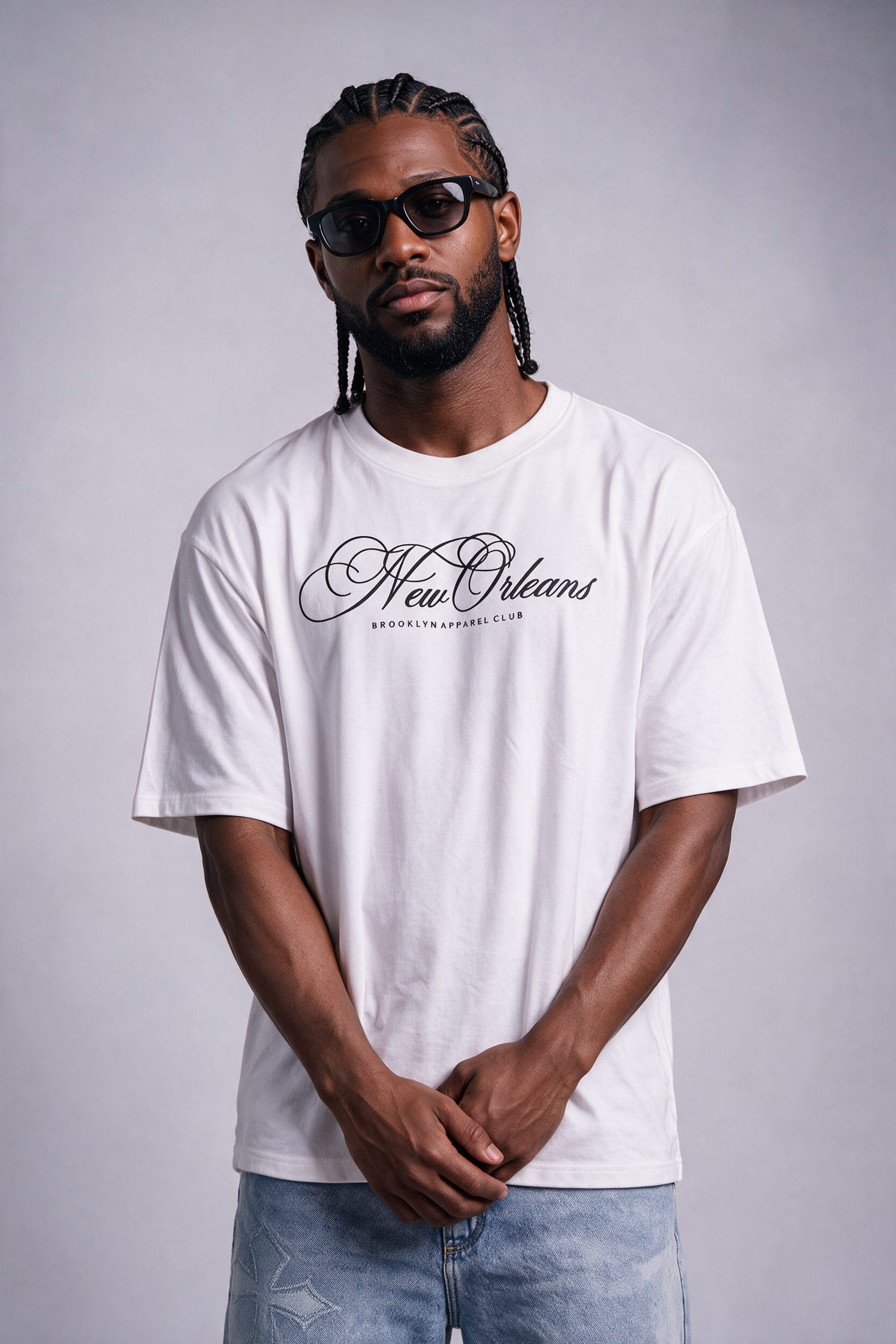 Camiseta algodón oversize orleans