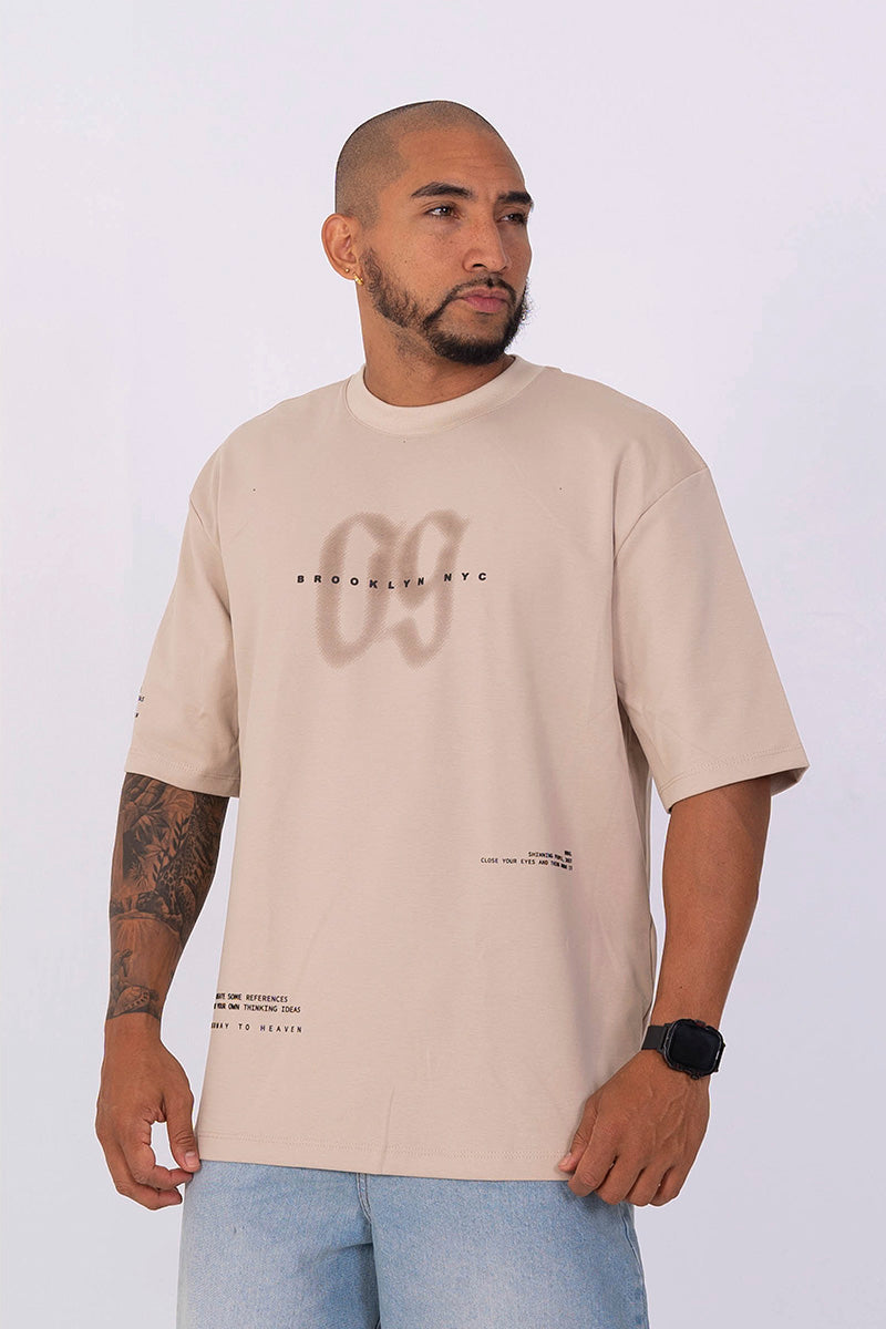 Camiseta oversize life