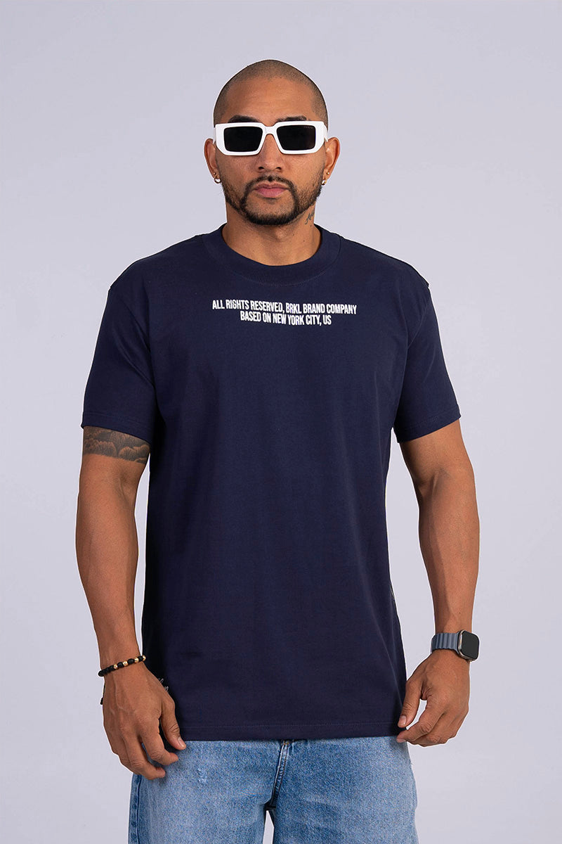 Camiseta regular all rights