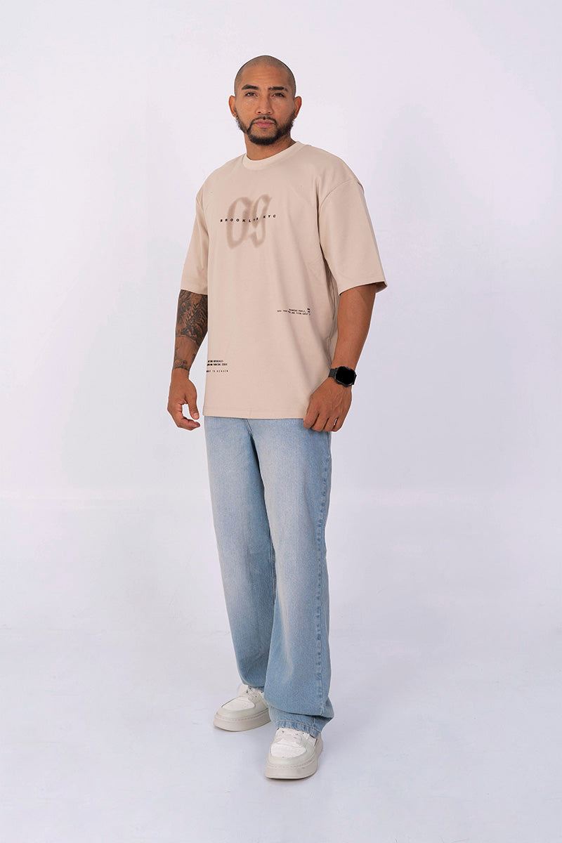 Camiseta oversize life