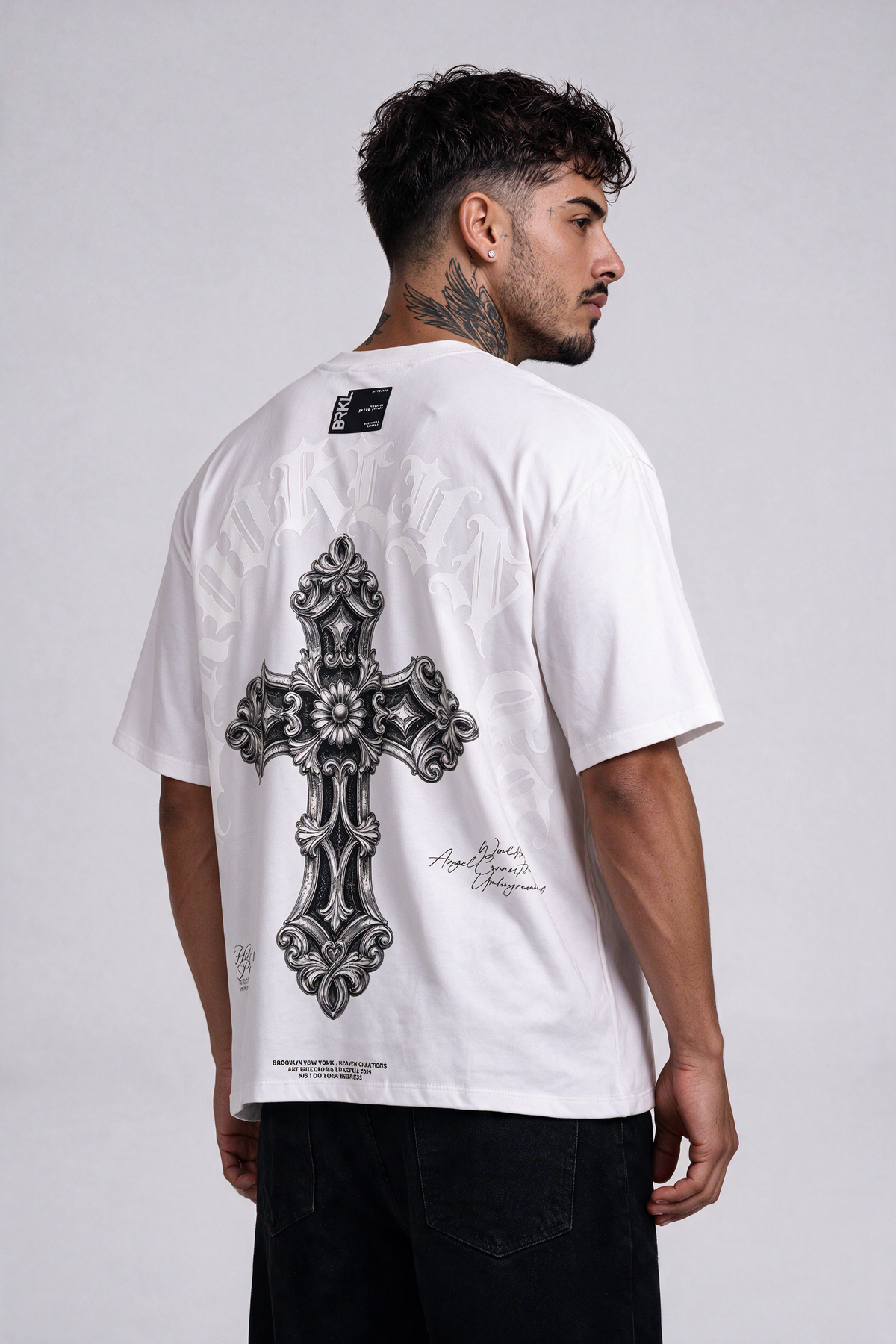 Camiseta algodón oversize connection