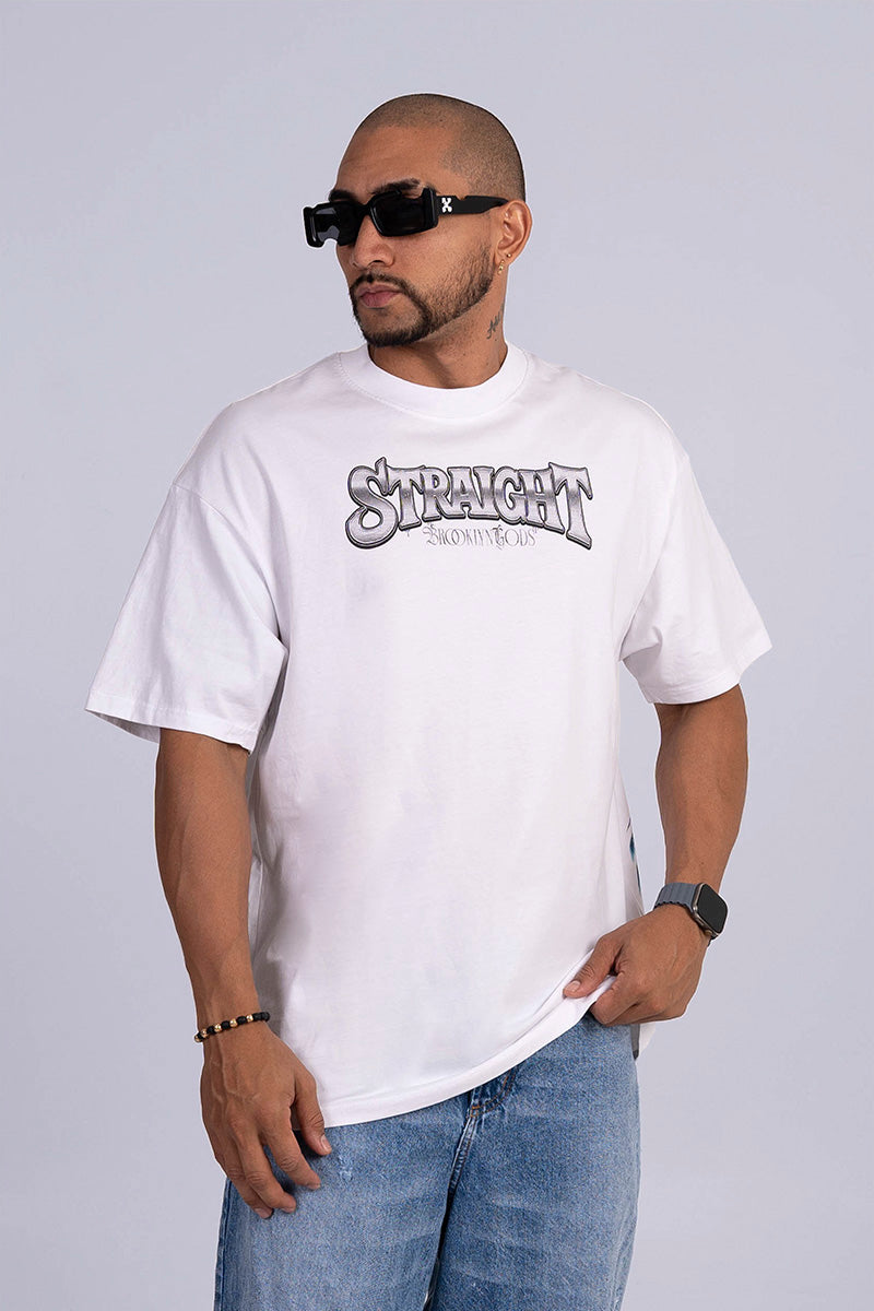Camiseta oversize straight