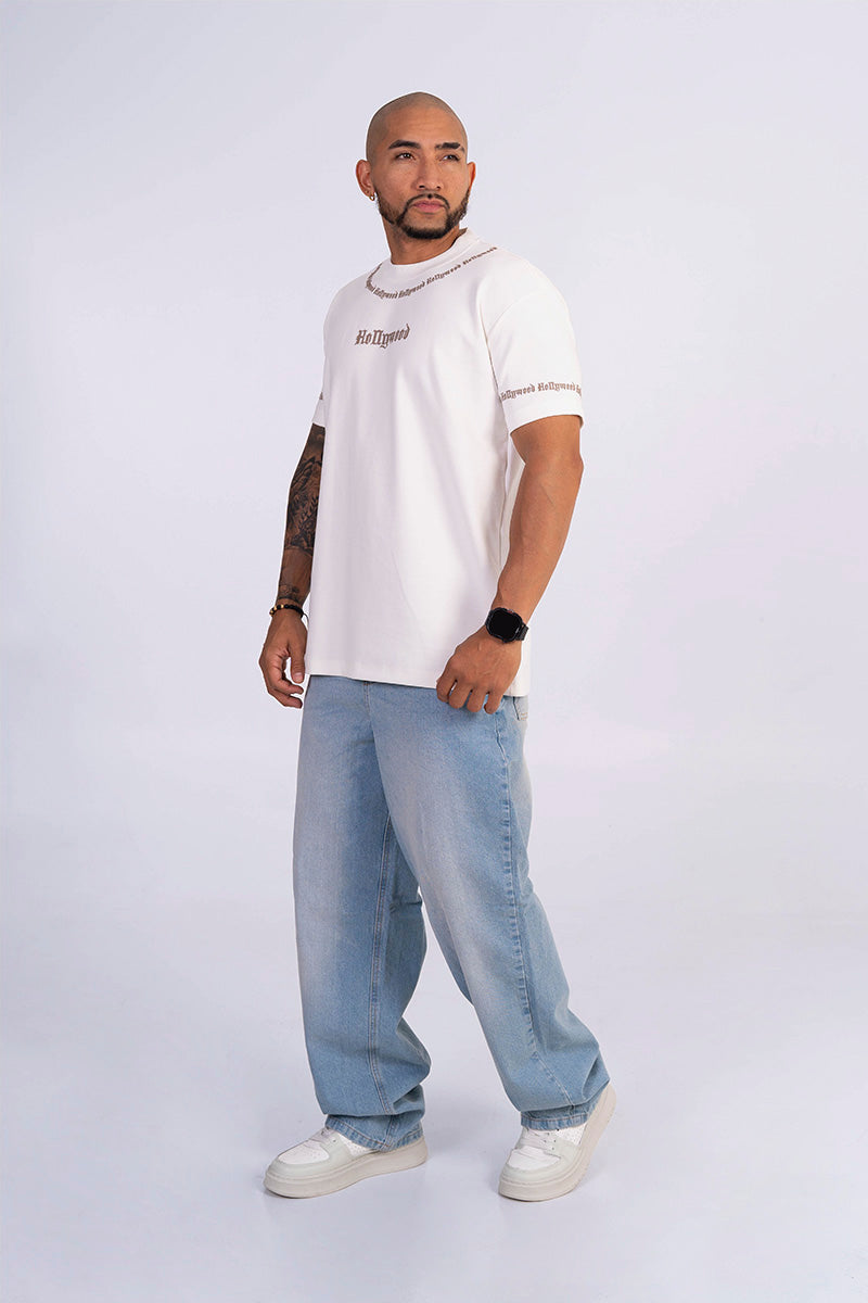 Camiseta regular hollywood