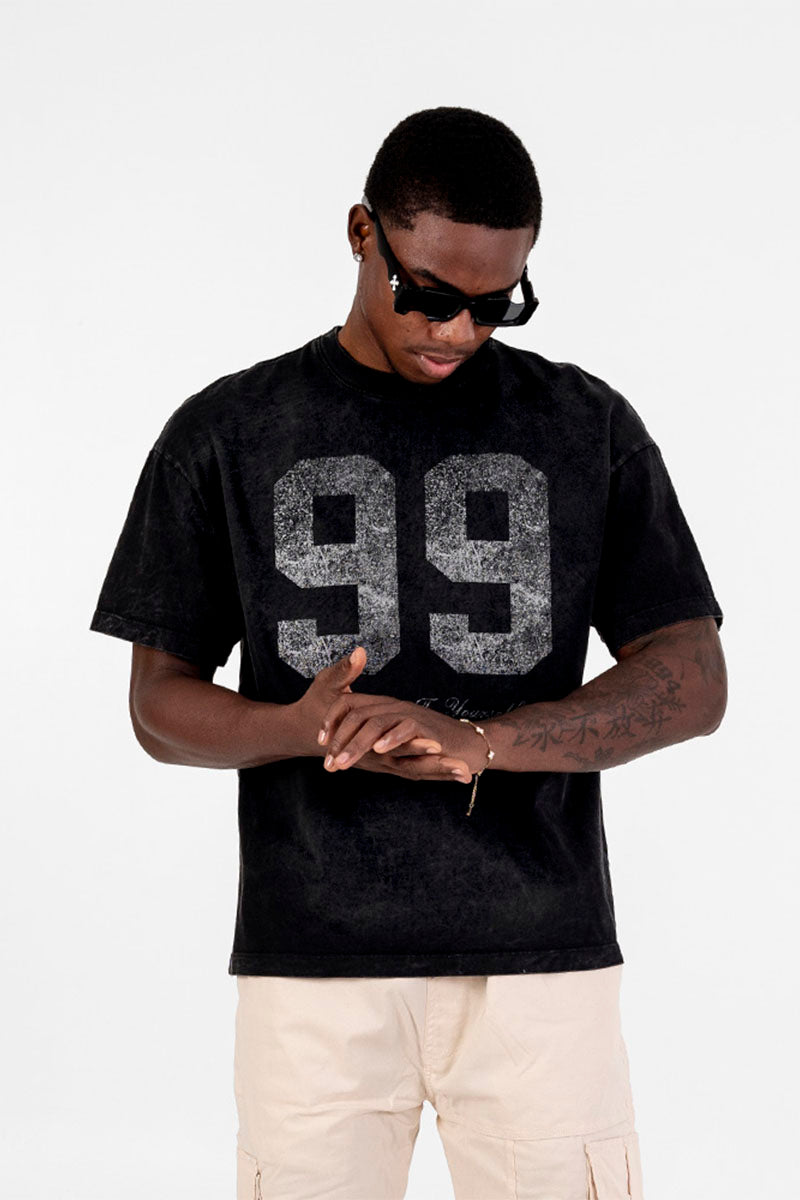 Camiseta acid wash 99