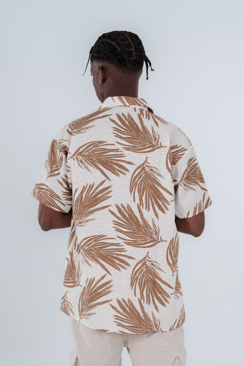 Camisa moda flores arena