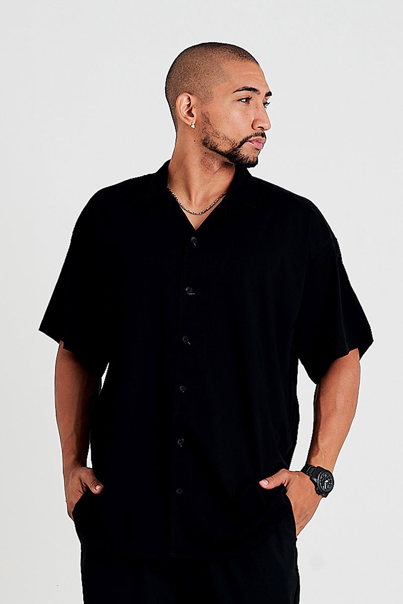 Camisa 2025 oversize negra