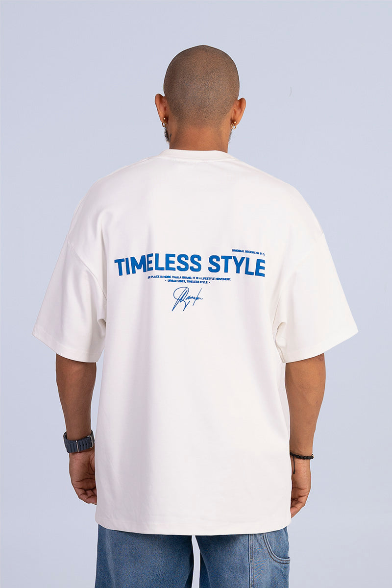 Camiseta oversize timeless