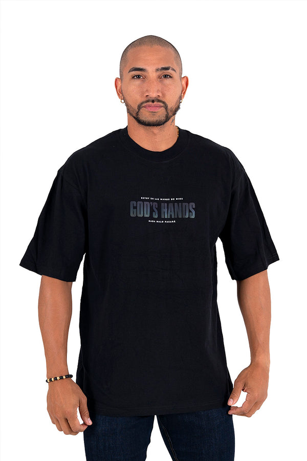 Camiseta premium oversize hands