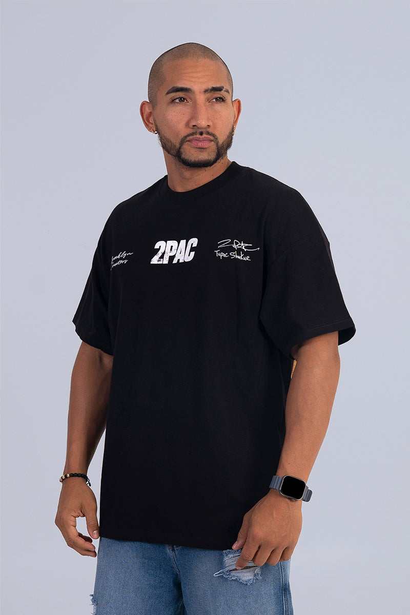 Camiseta oversize iconic 2pac