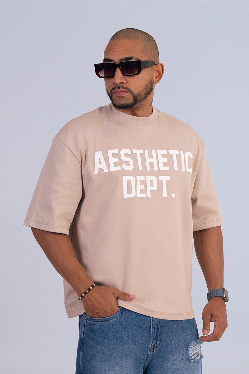 Camiseta boxy fit aesthetic dept