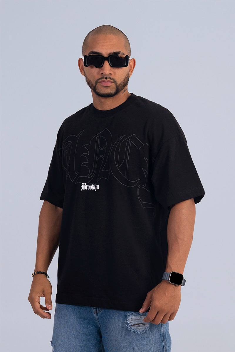 Camiseta oversize ángel urbano