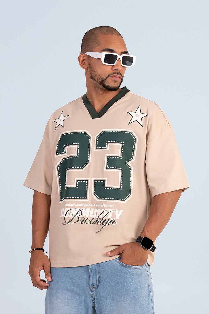 Camiseta boxy fit original 23