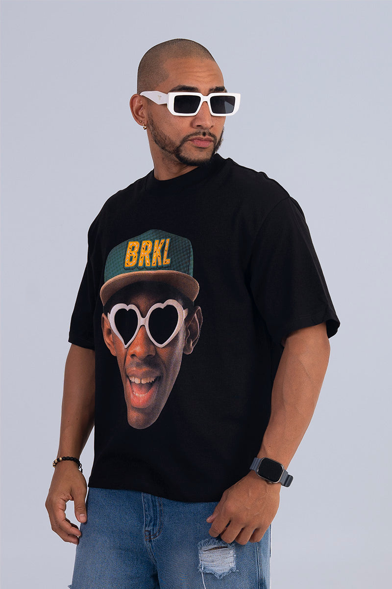 Camiseta boxy brkl vibes