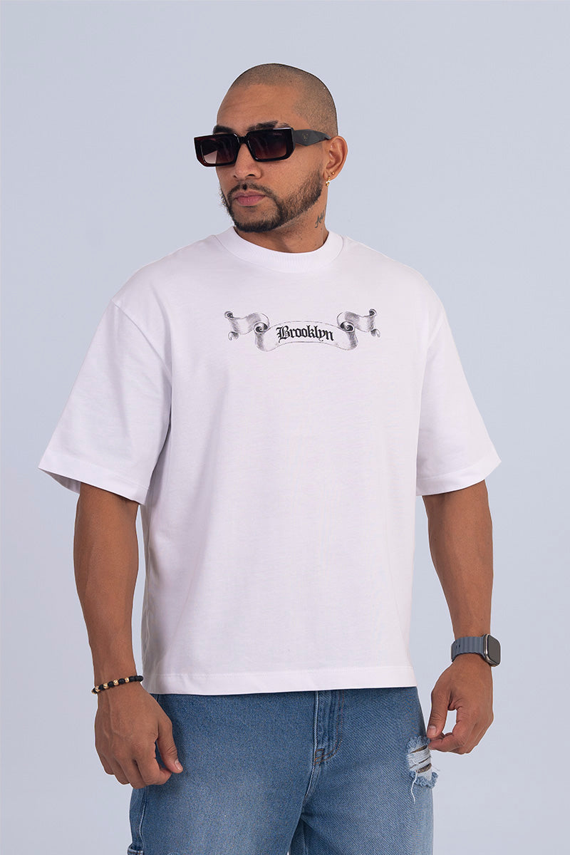 Camiseta boxy fit worship