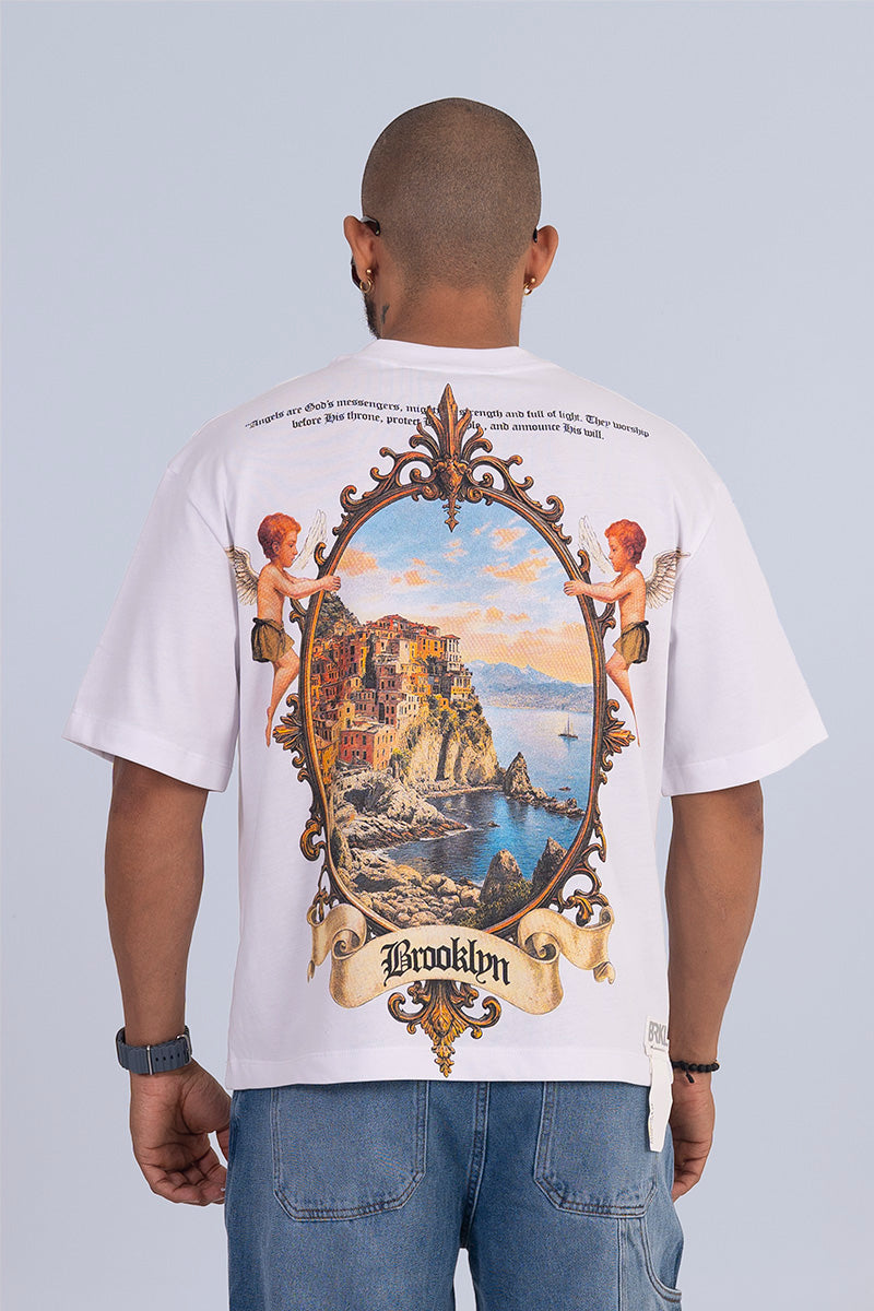 Camiseta boxy fit worship