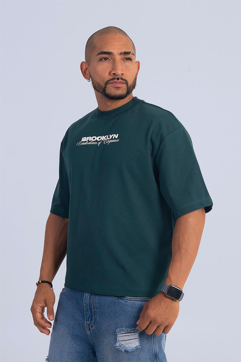 Camiseta boxy elegance