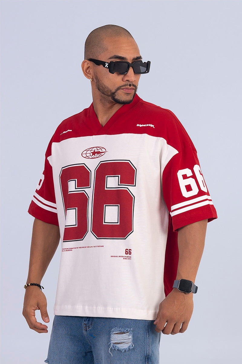 Camiseta boxy fit champions 66