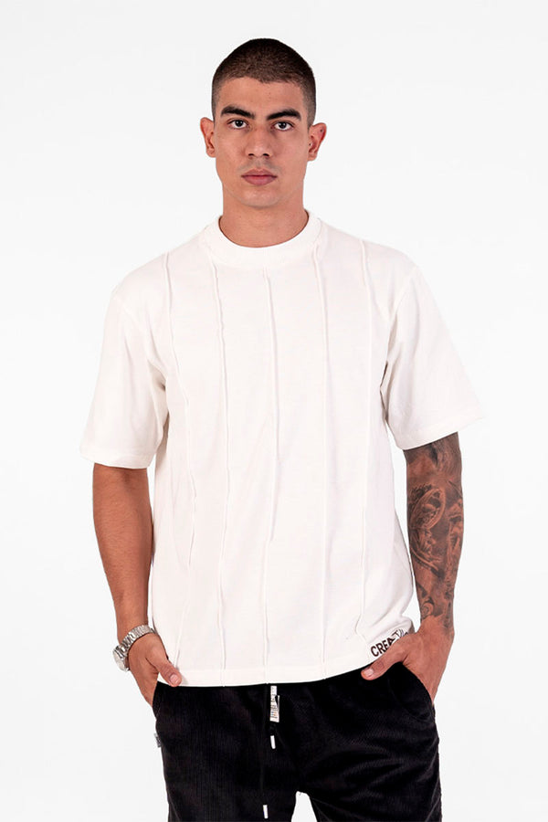 Camiseta corte hueso