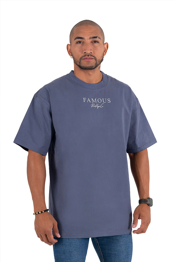 Camiseta premium oversize famous