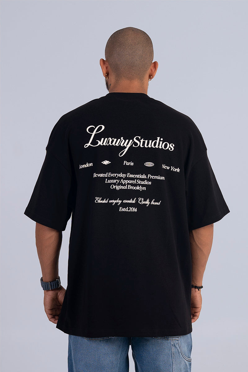 Camiseta oversize luxury studios
