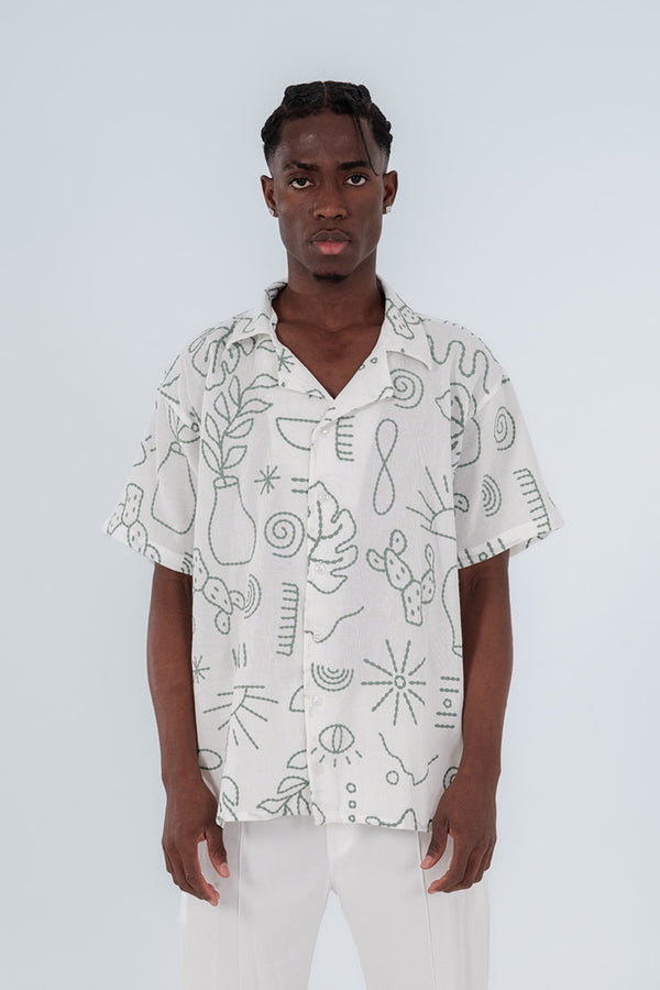 Camisa moda cactus