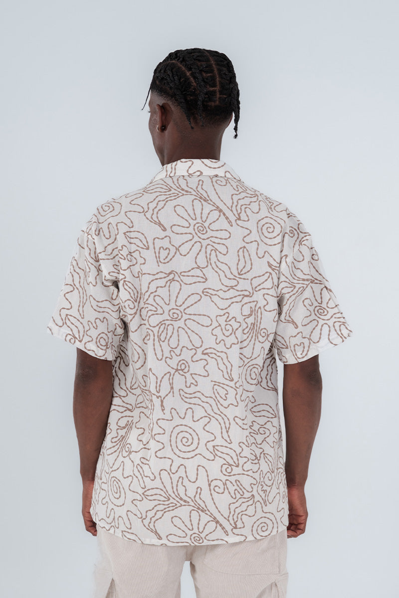 Camisa moda coral