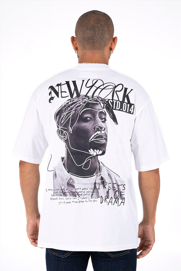 Camiseta oversize newtupac