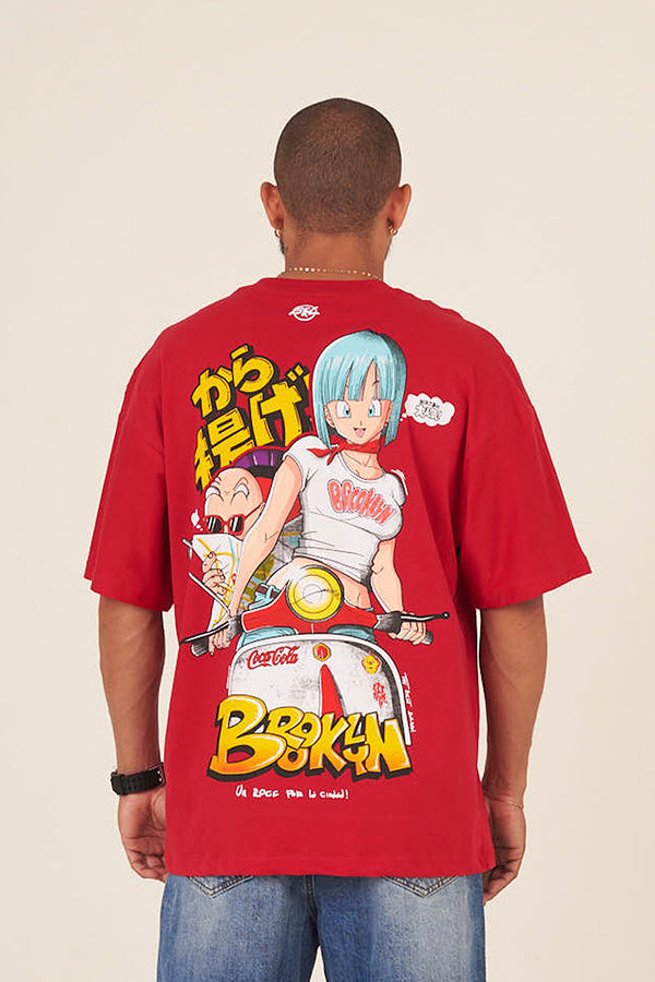 Camiseta oversize otaku