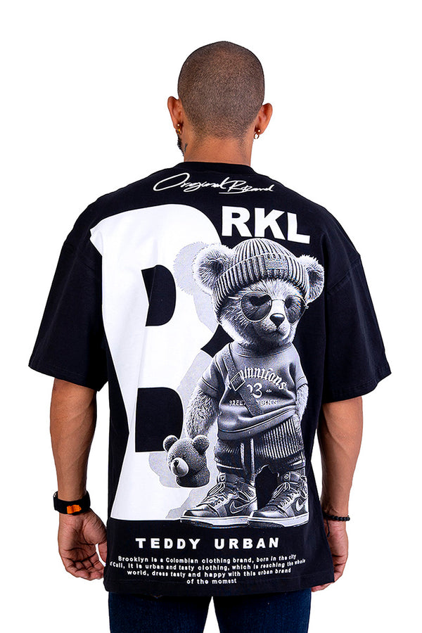 Camiseta oversize tedd