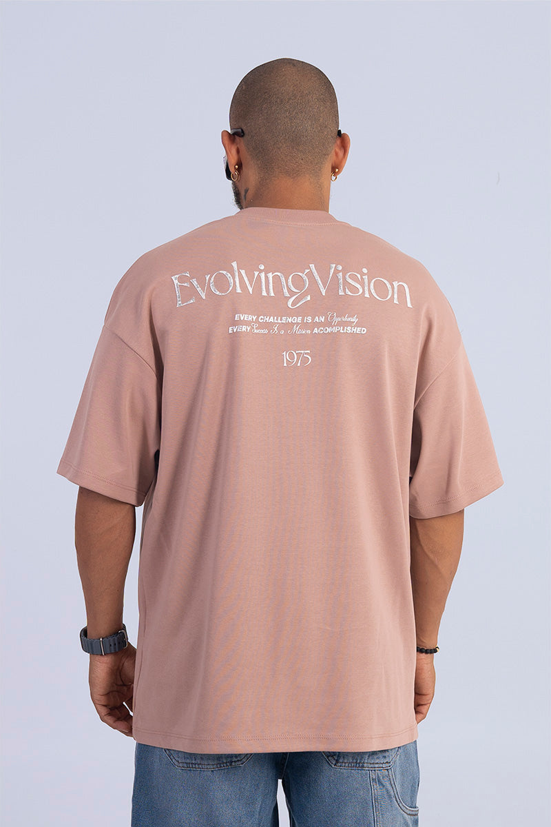 Camiseta oversize evolving