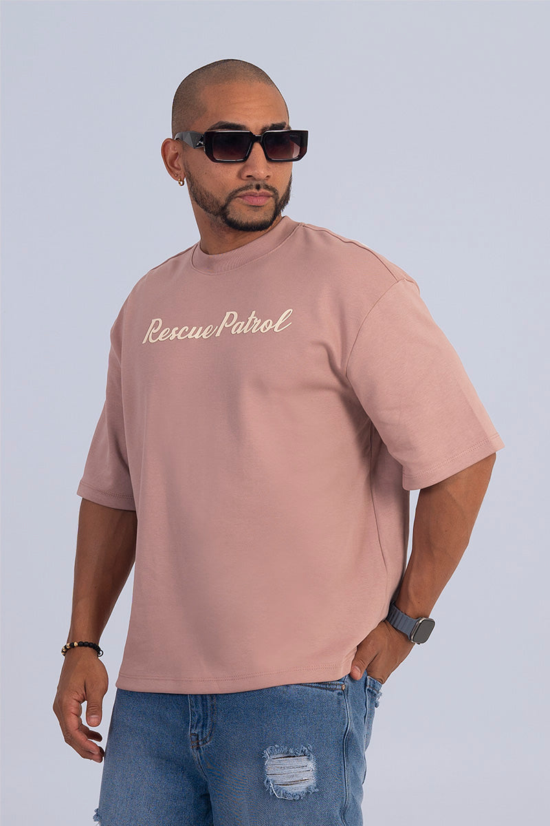 Camiseta boxy fit rescue patrol