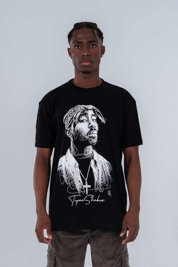 Camiseta regular rapero