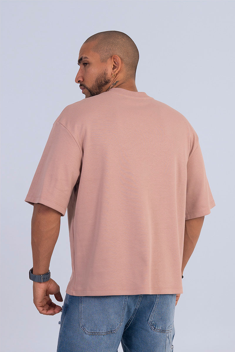 Camiseta boxy fit rise again