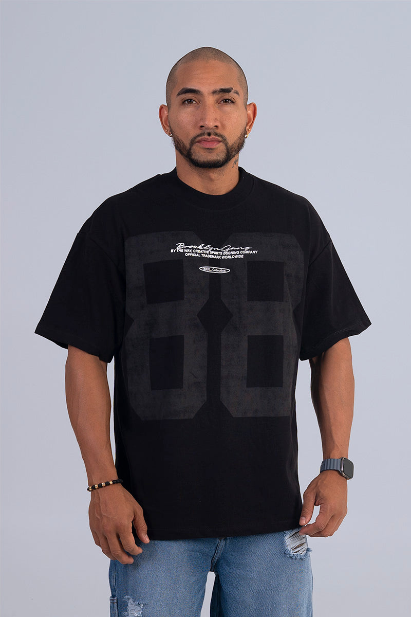 Camiseta oversize worldwide