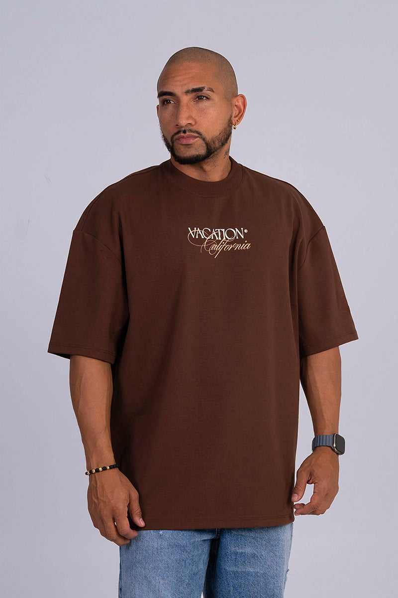 Camiseta boxy fit 300gr vacation