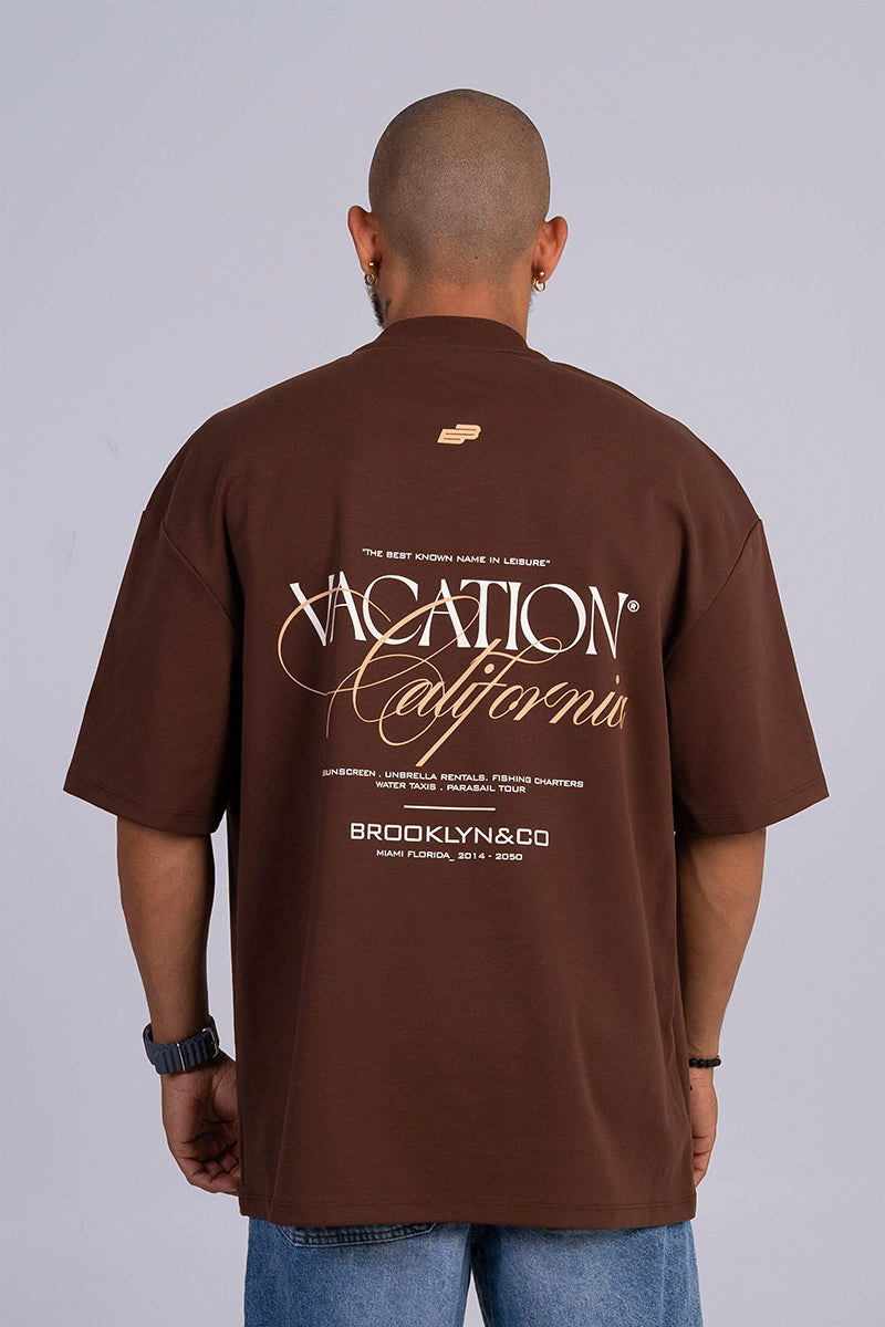 Camiseta boxy fit 300gr vacation