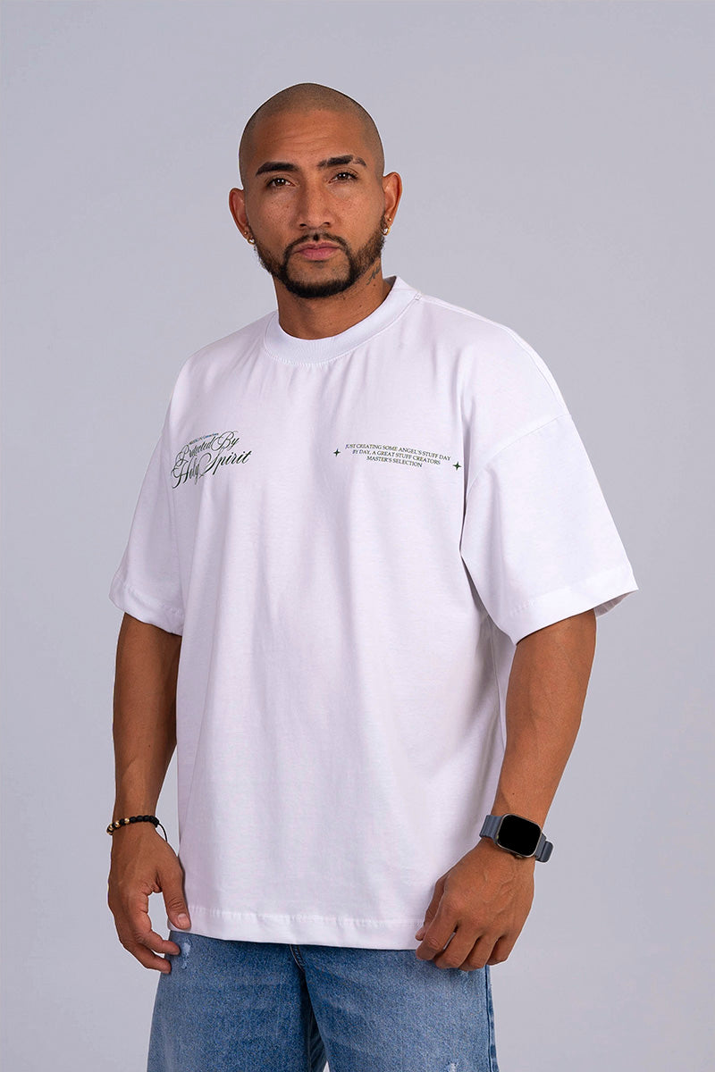 Camiseta oversize algodón holy spirit