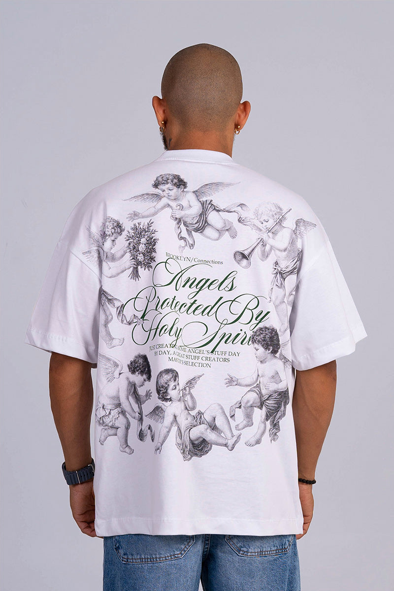 Camiseta oversize algodón holy spirit